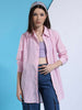 Shop Women Oversized Striped Seersucker Shirt Online.
