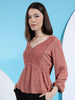 Shop Women Fit And Flare Empire Waist Top Online.
