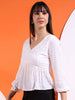 Shop Women Fit And Flare Empire Waist Top Online.