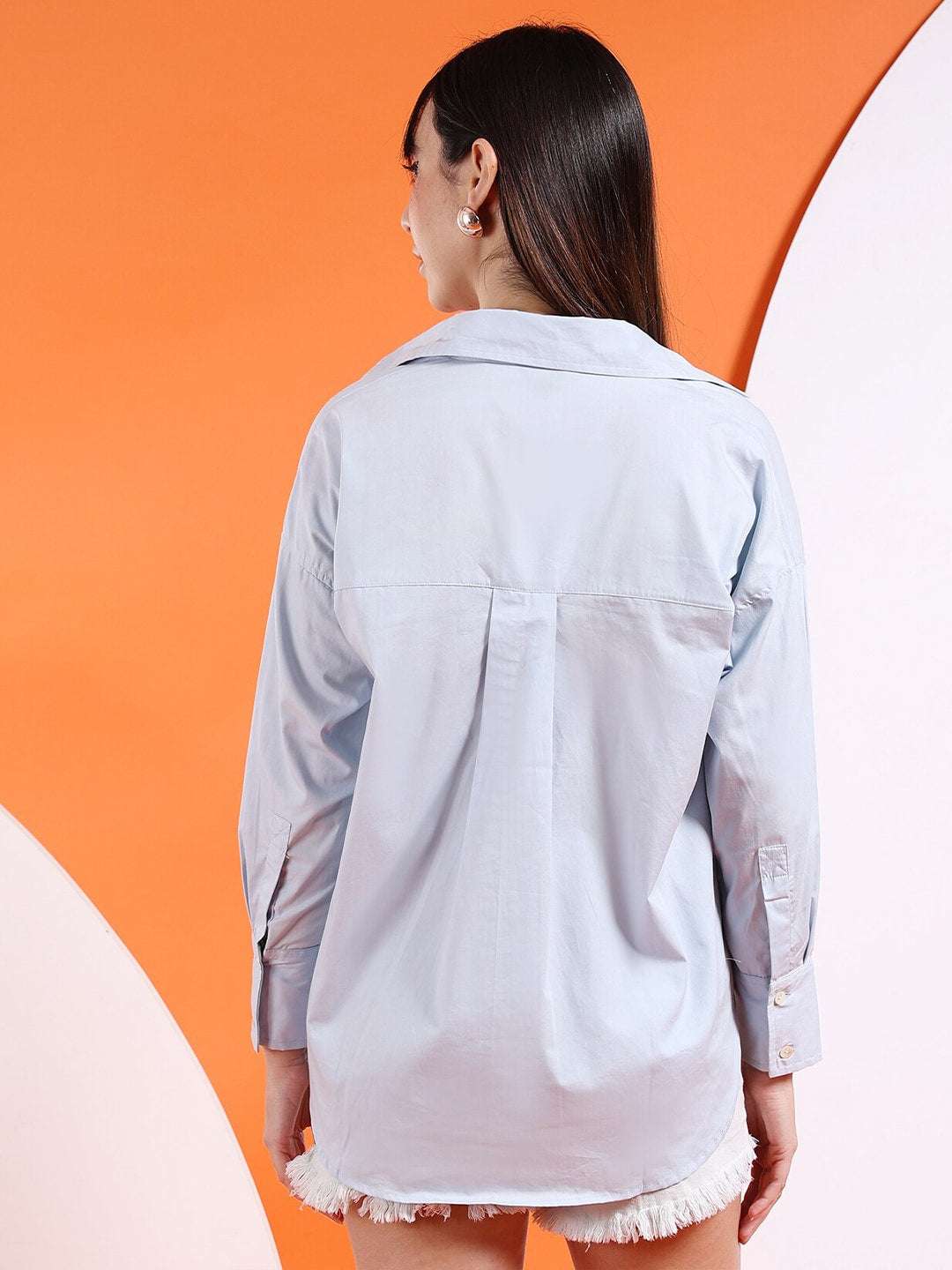 Shop Women Oversized Boyfriend Shirt Online.