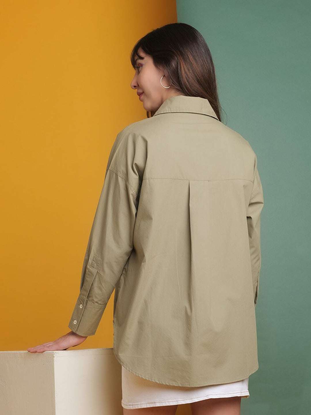 Shop Women Oversized Boyfriend Shirt Online.