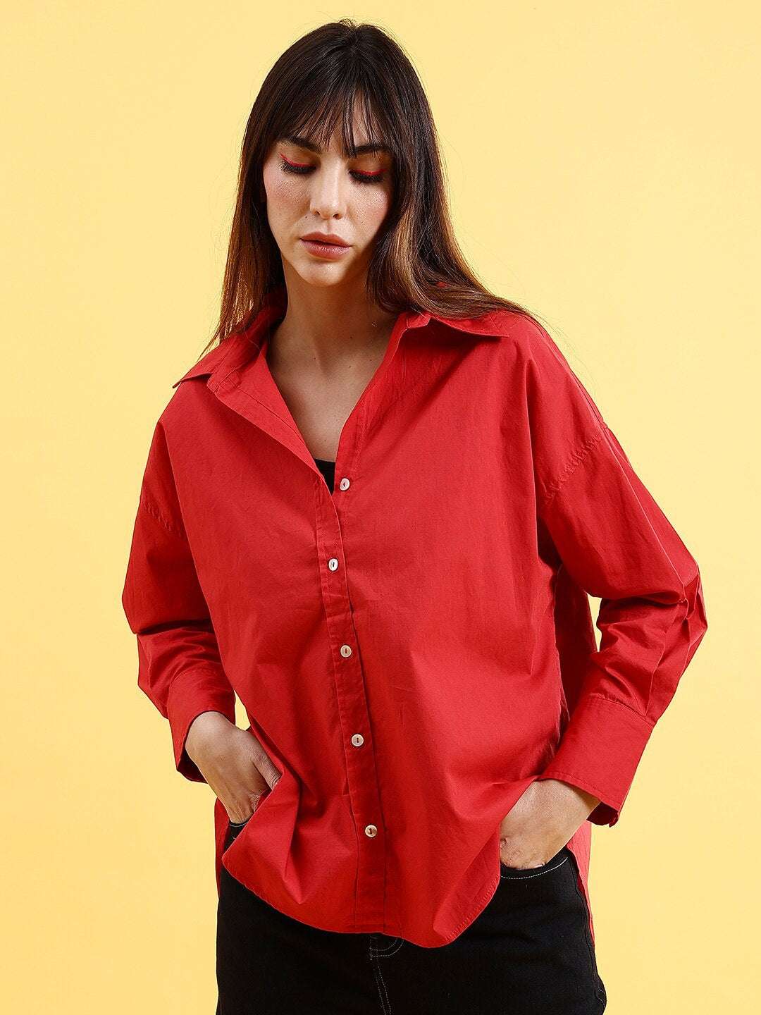 Shop Women Oversized Boyfriend Shirt Online.