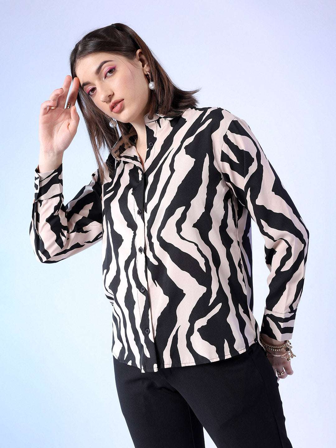 Shop Women Printed Shirt Online.