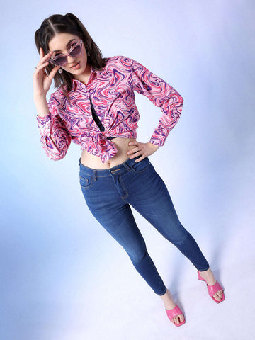 Shop Women Printed Shirt Online.