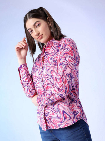 Shop Women Printed Shirt Online.