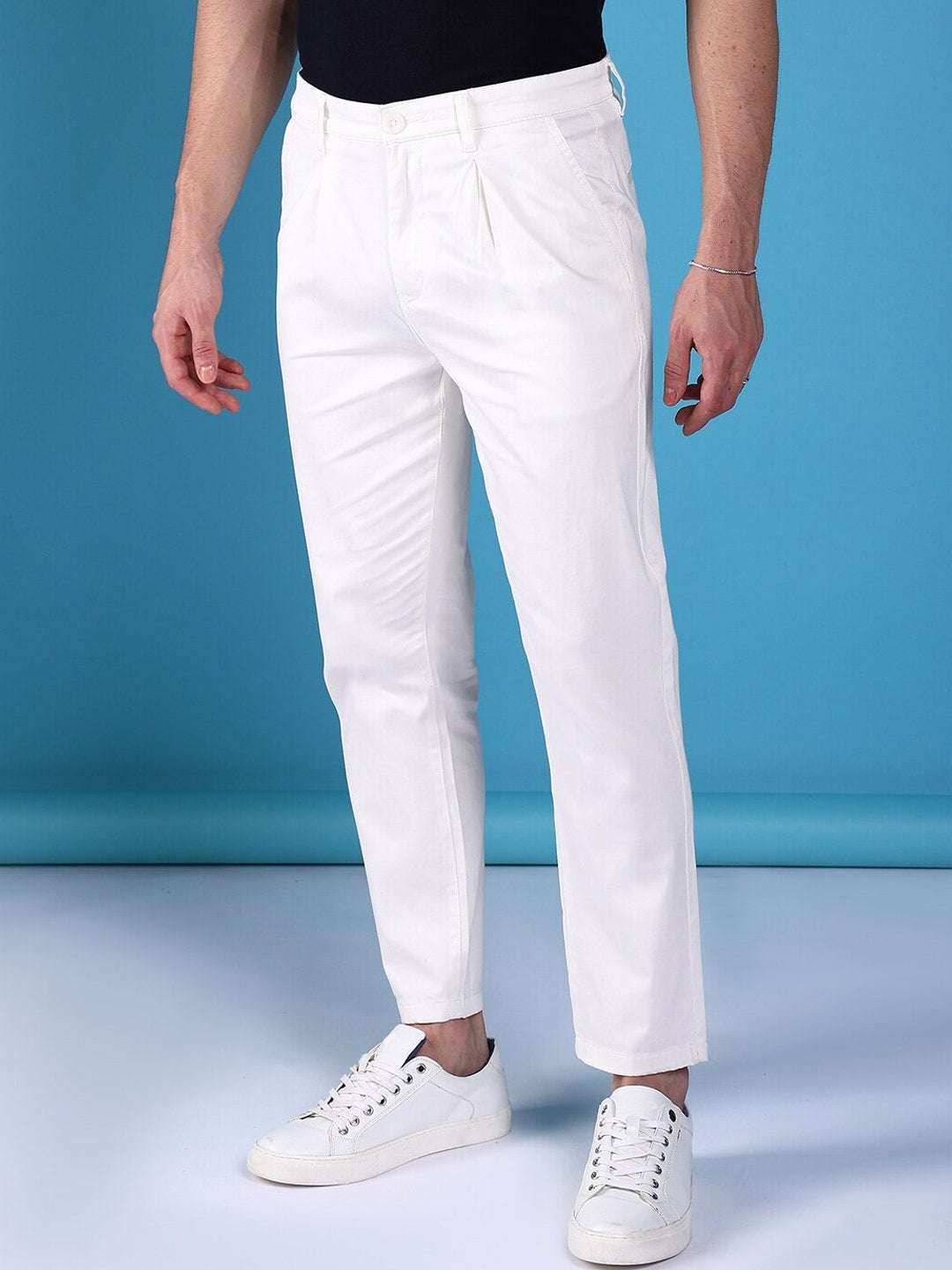 Shop Men Satin Chino Pants Online.