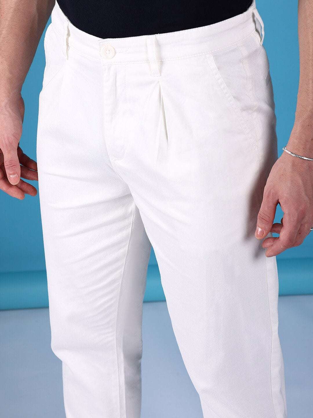 Shop Men Satin Chino Pants Online.