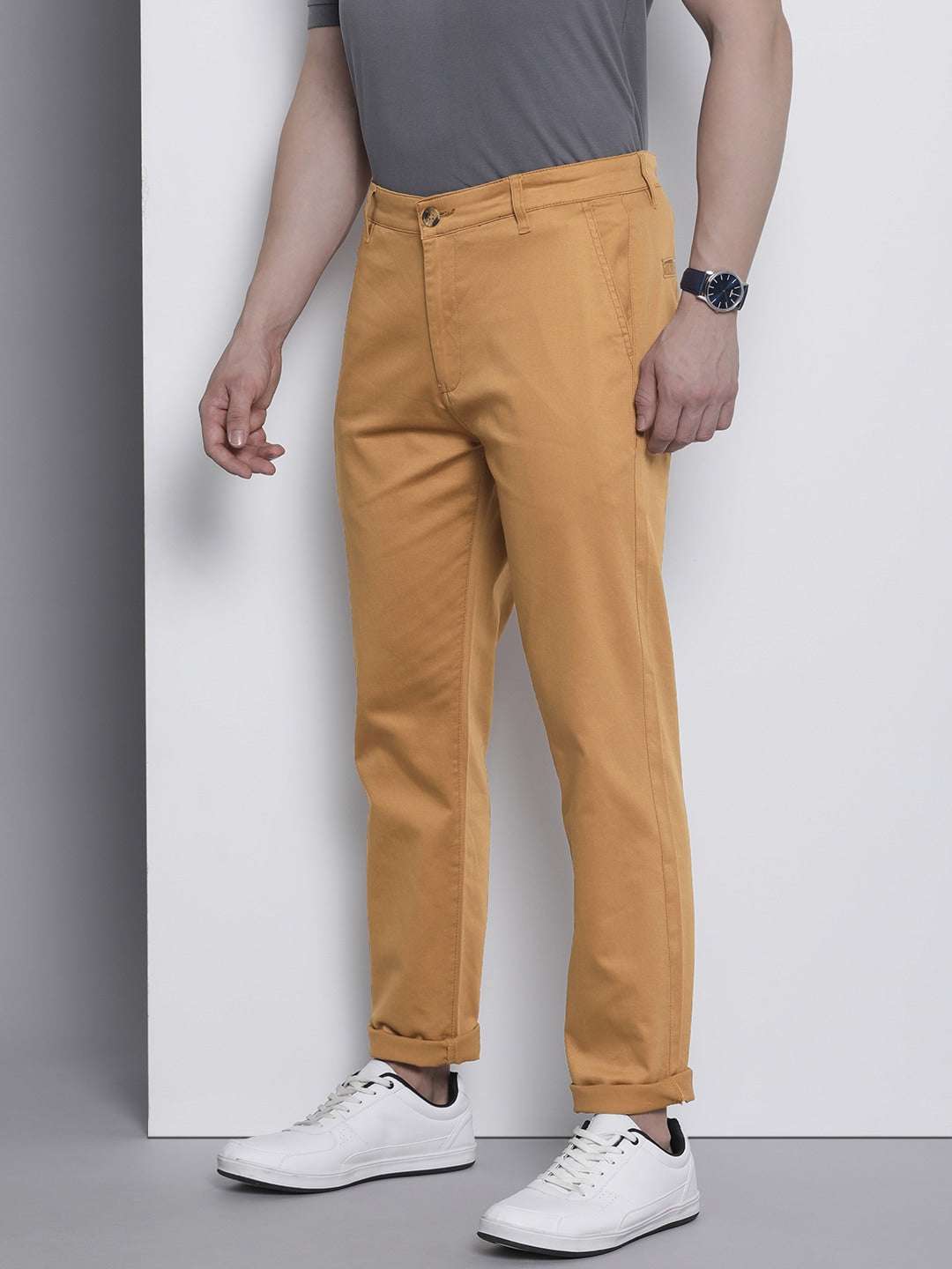 Shop Men Solid Trouser Online.