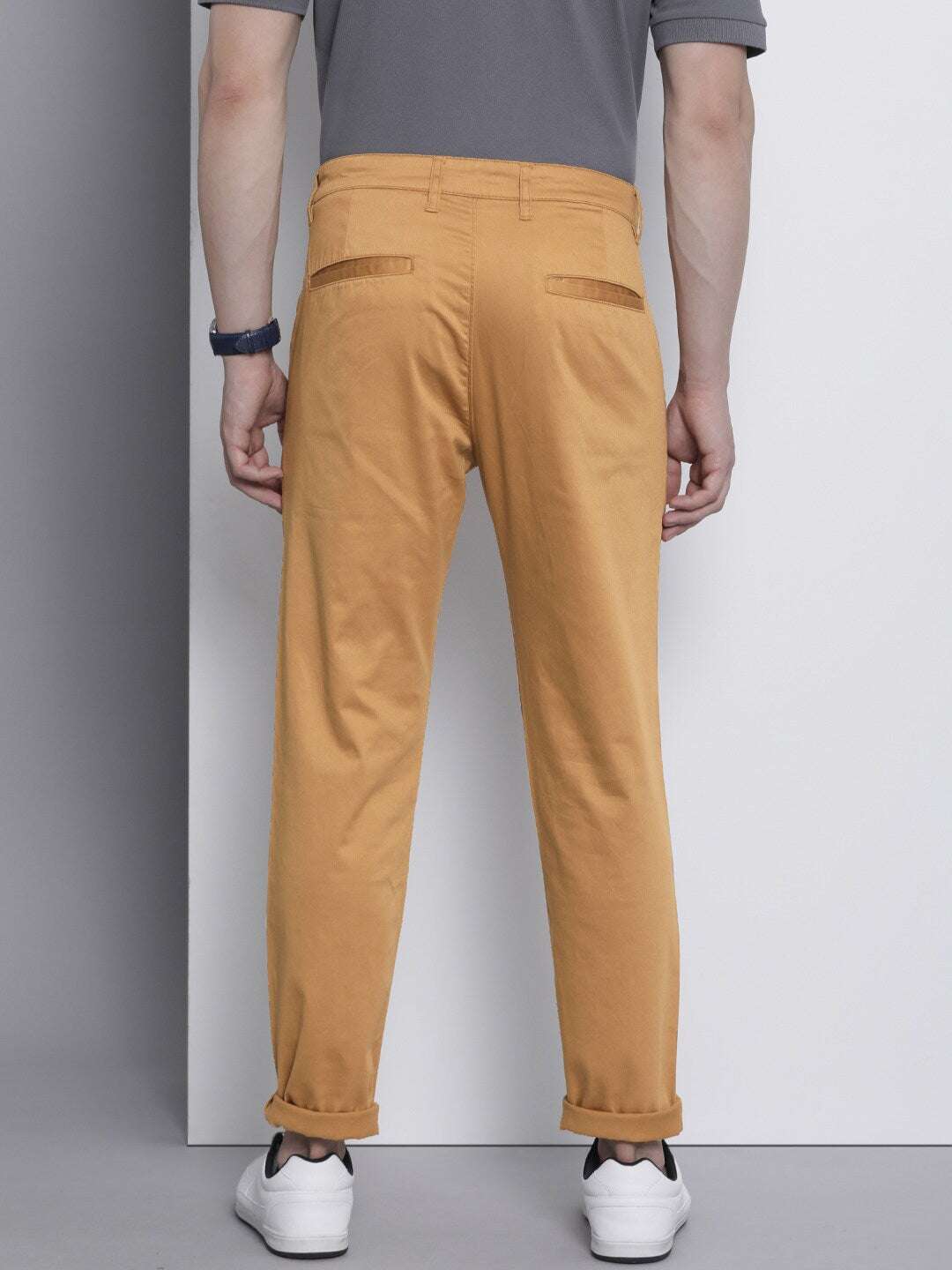 Shop Men Solid Trouser Online.