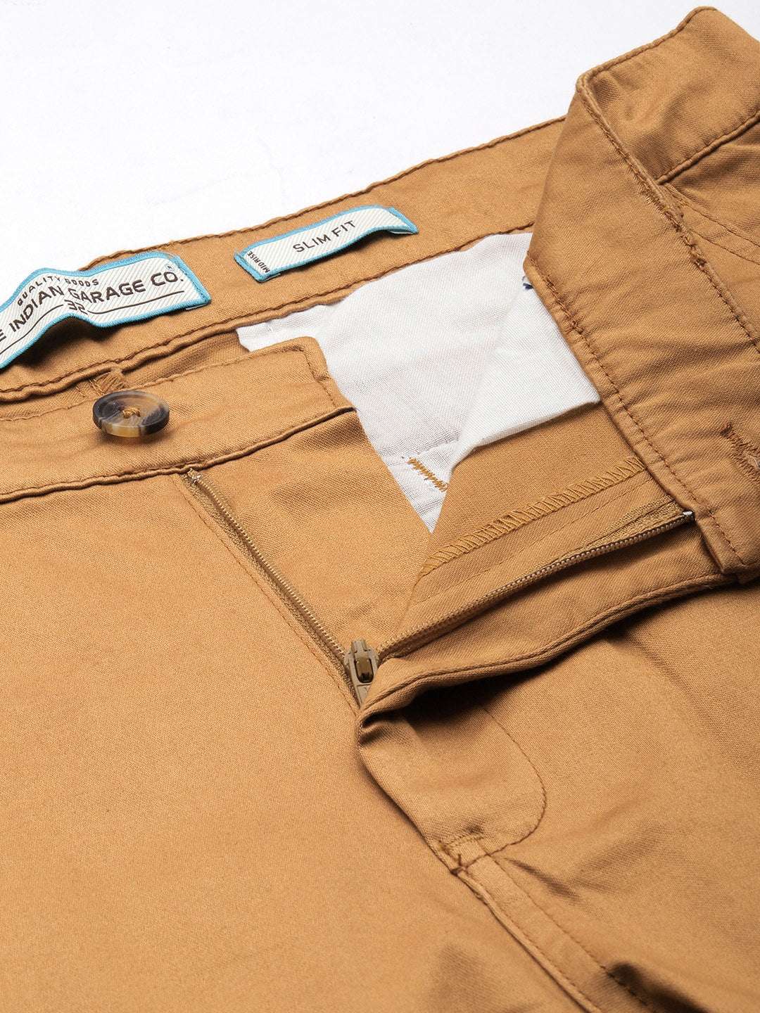 Shop Men Solid Trouser Online.