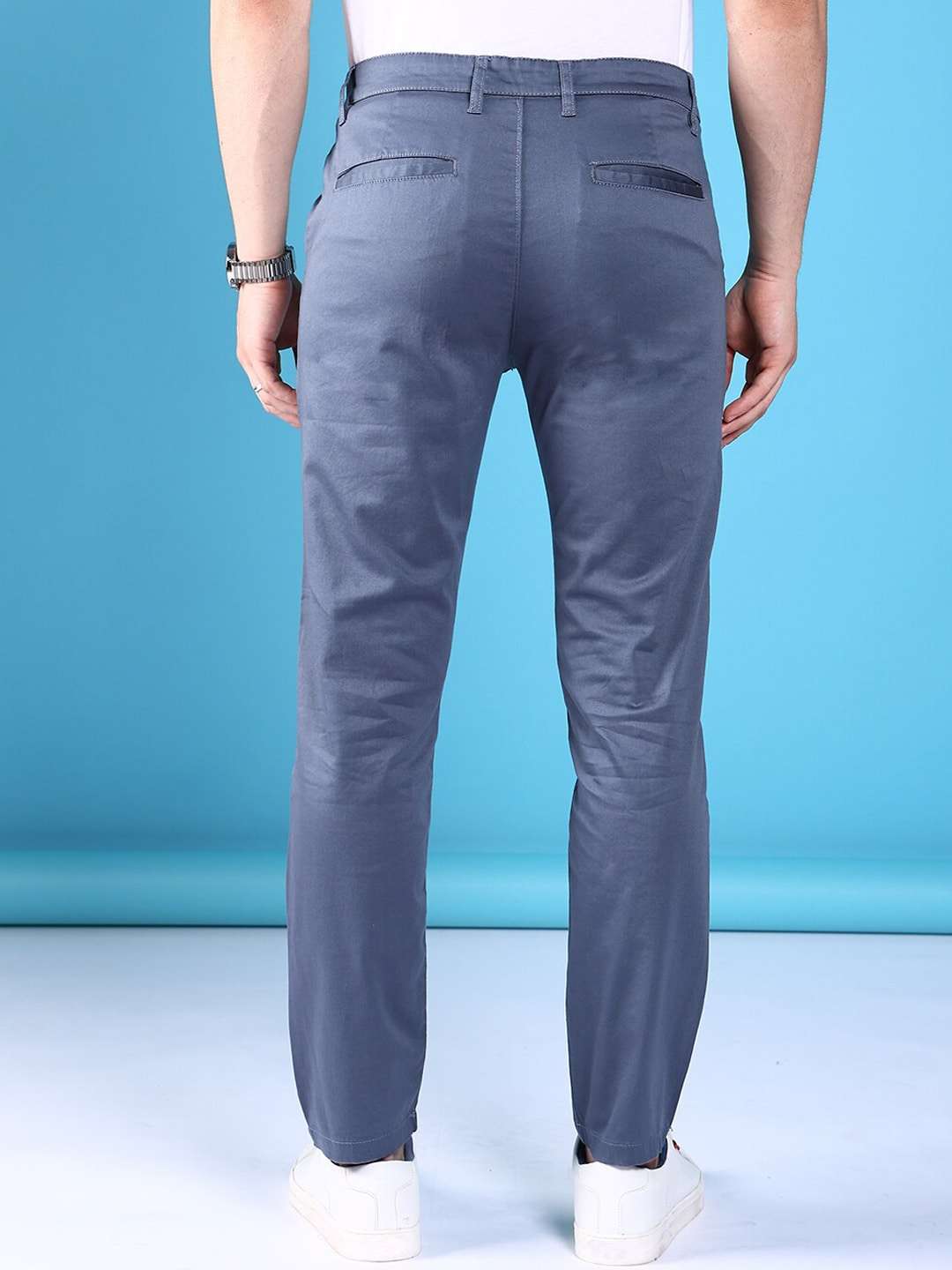 Shop Men Lycra Chino Pants Online.