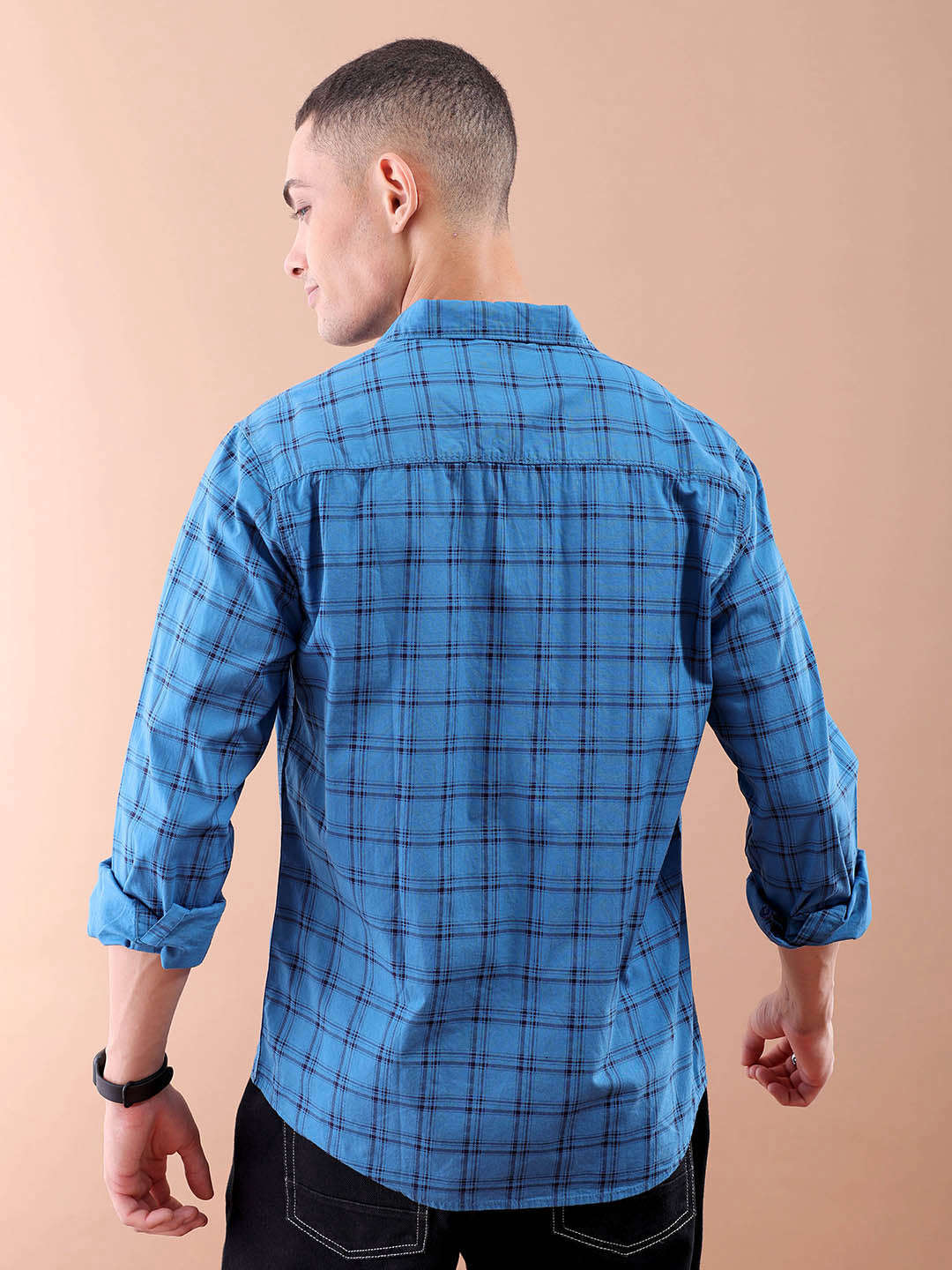 Shop Men Checkered Shirt Online.