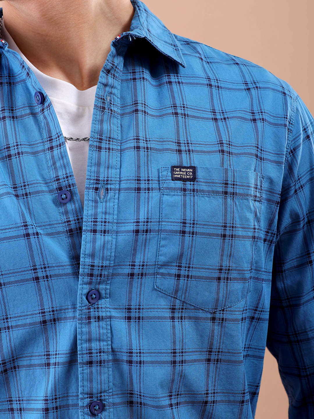 Shop Men Checkered Shirt Online.