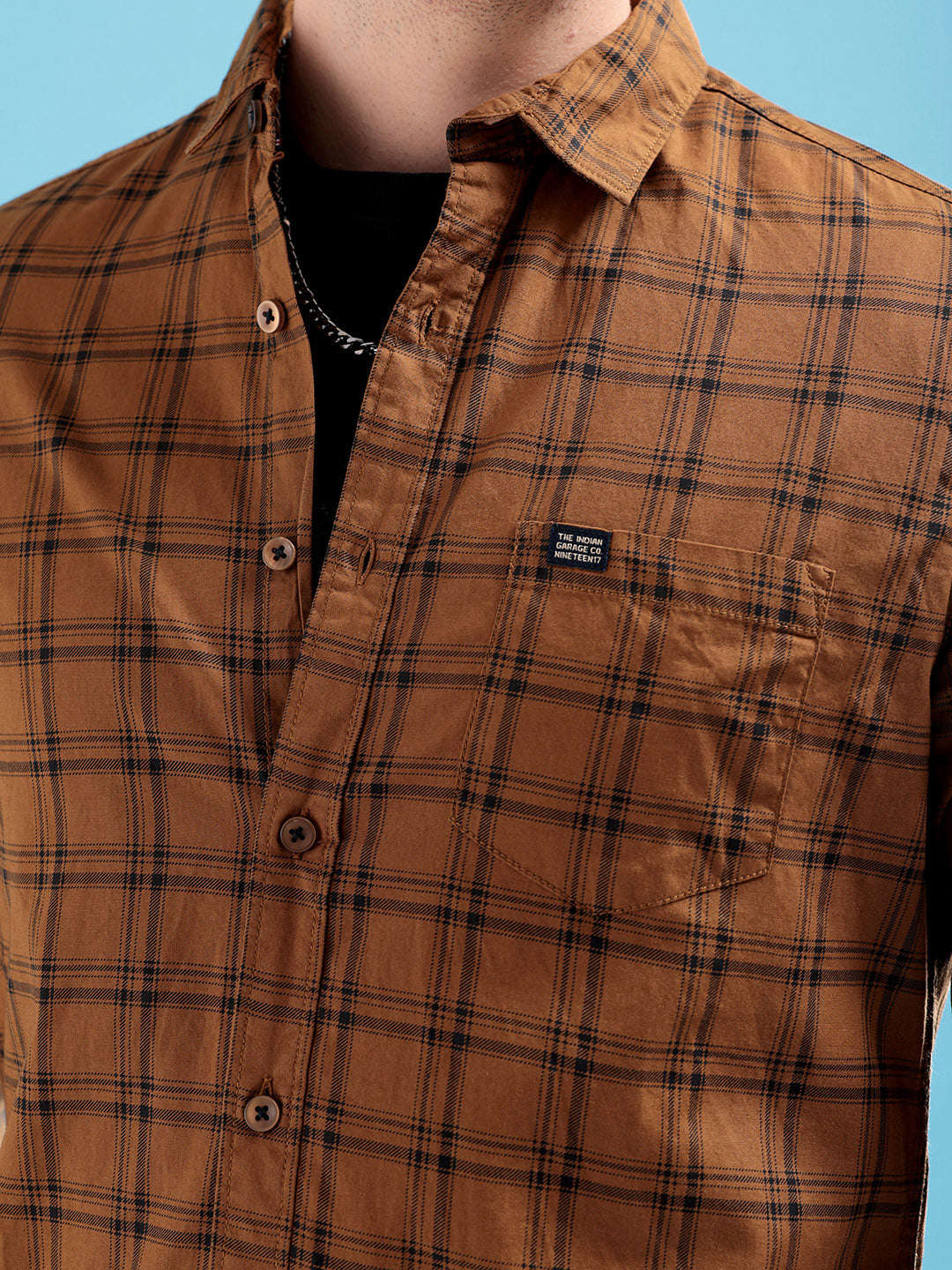 Shop Men Checkered Shirt Online.