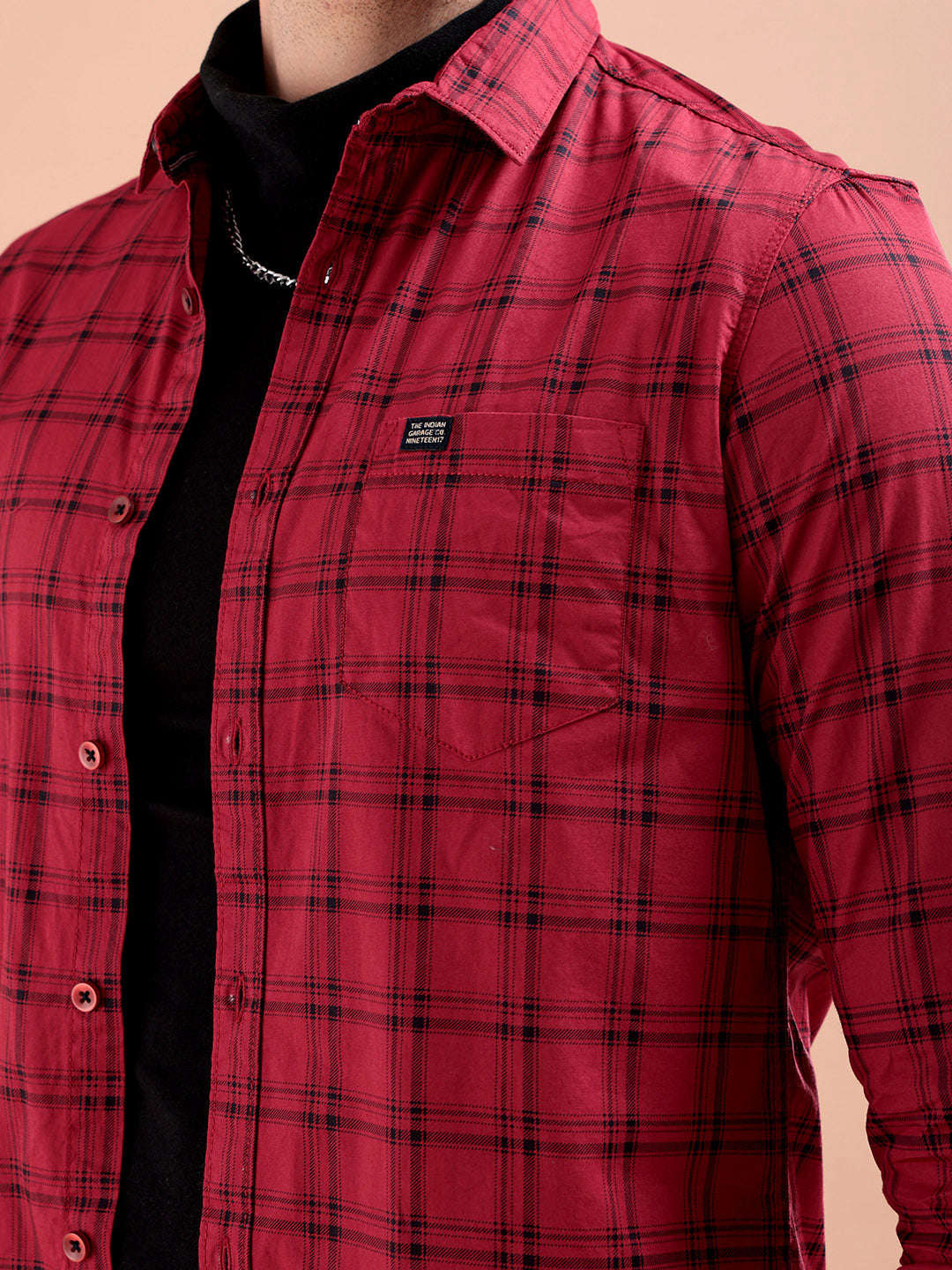 Shop Men Checkered Shirt Online.