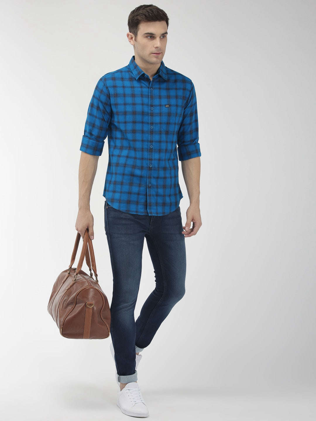 Shop Men Checkered Shirt Online.