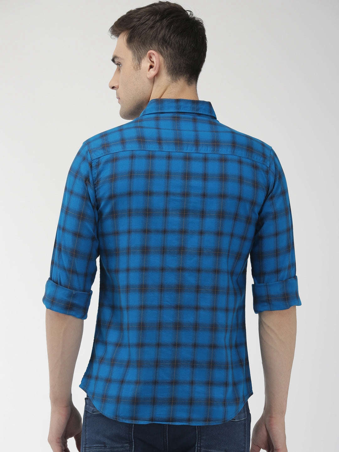 Shop Men Checkered Shirt Online.