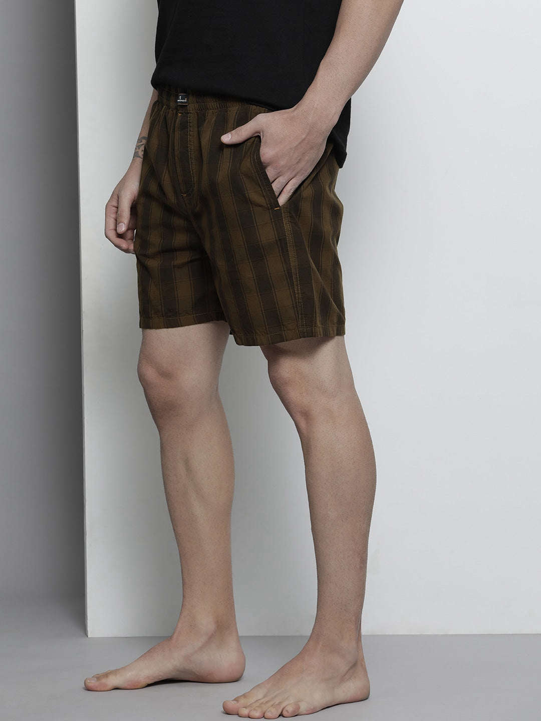 Shop Men Checks & Printed Boxers Online.