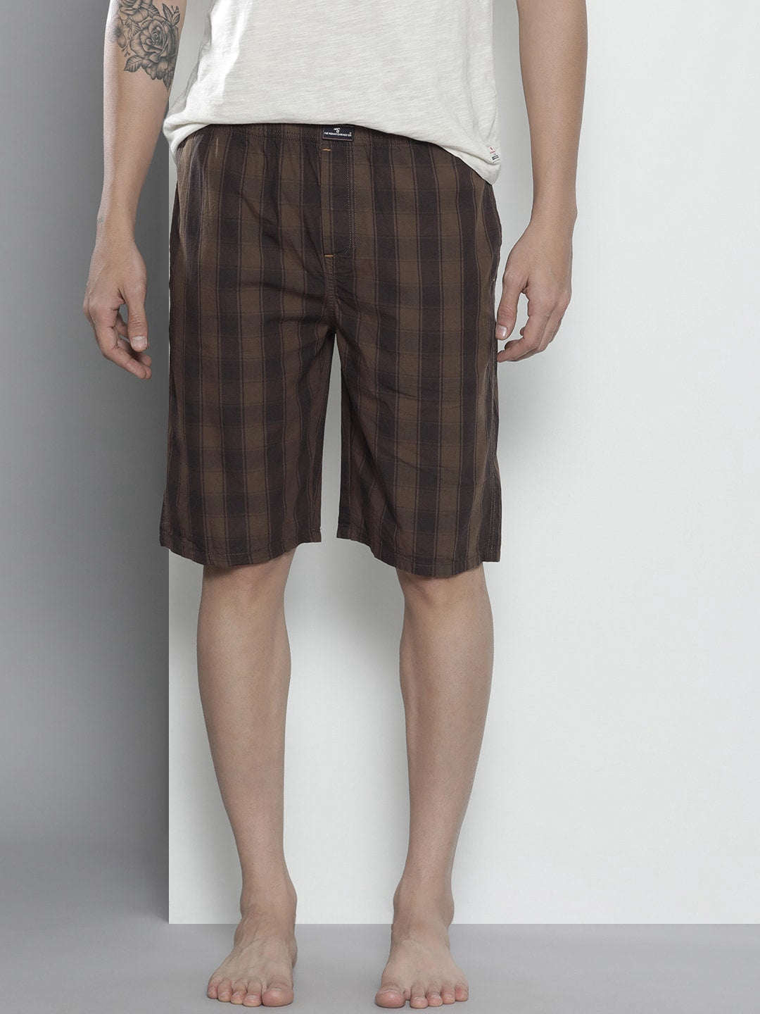 Shop Men Checks & Printed Boxers Online.