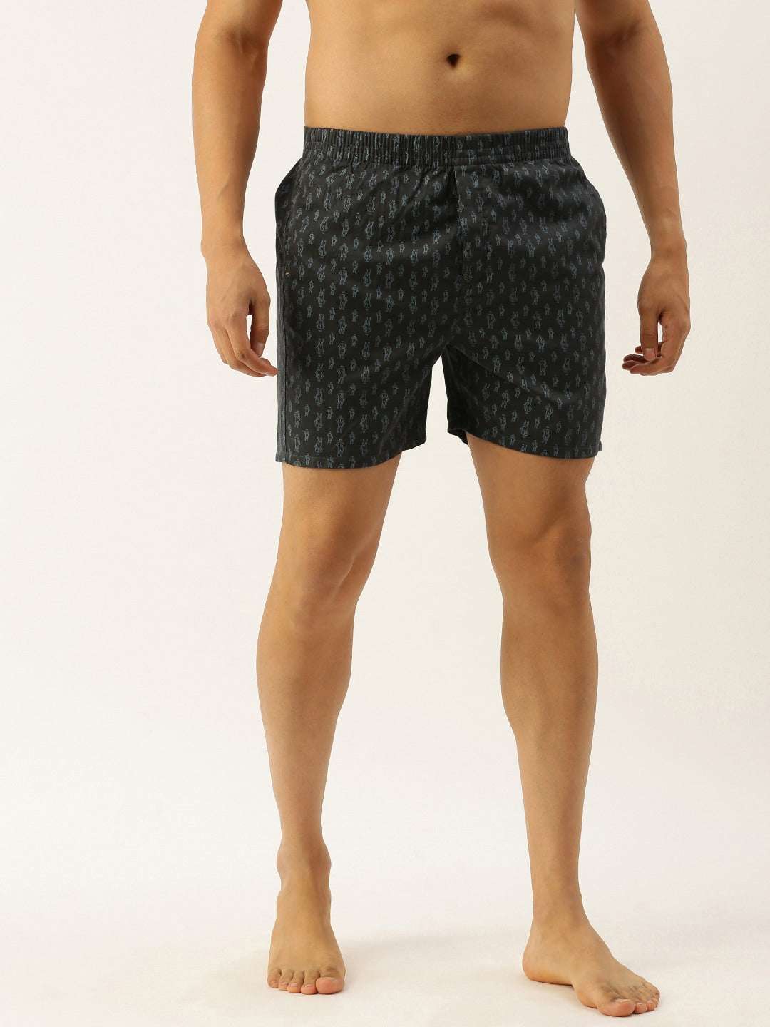 Shop Men Checks & Printed Boxers Online.