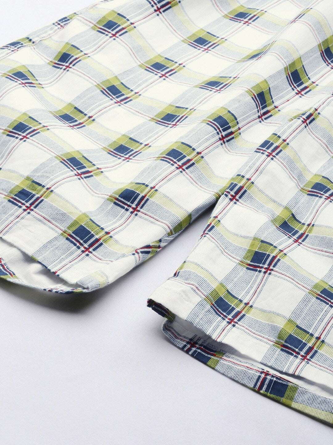 Shop Men Checked Boxers Online.