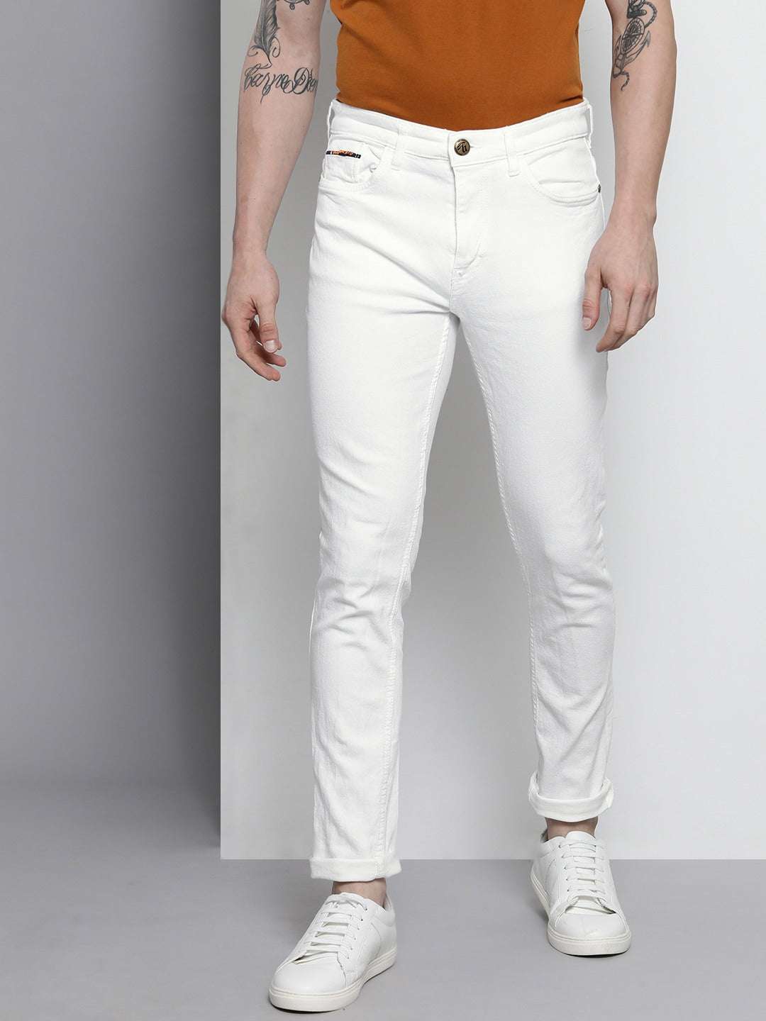 Shop Men Solid Jeans Online.