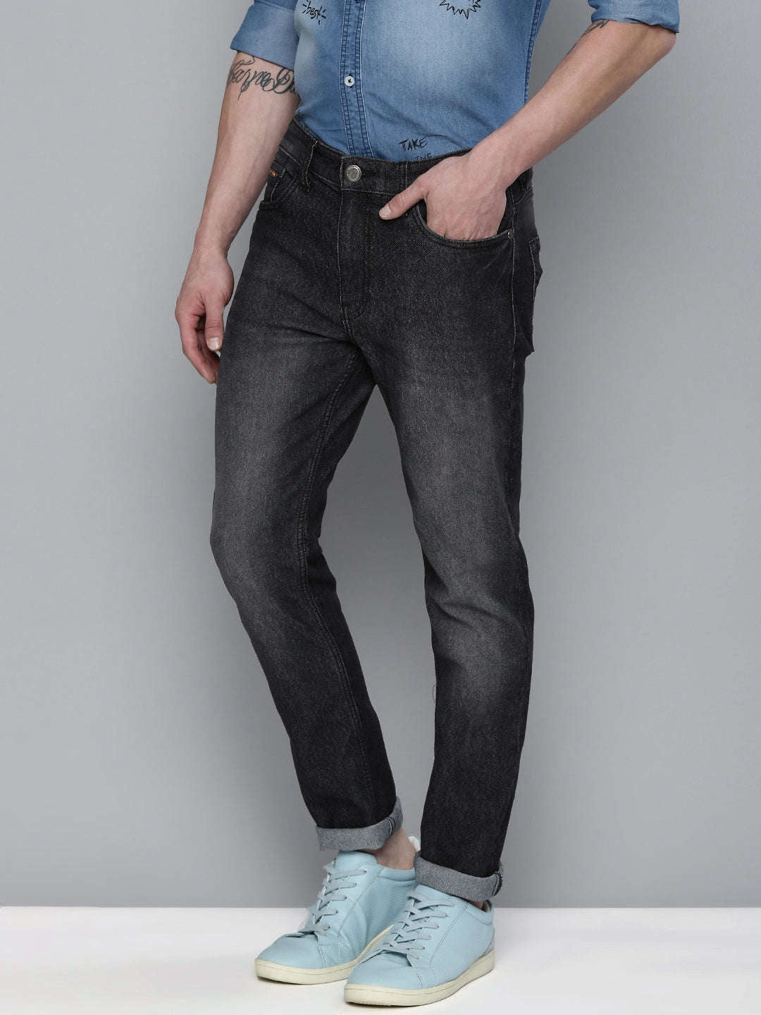 Shop Men Slim Fit Jeans Online.