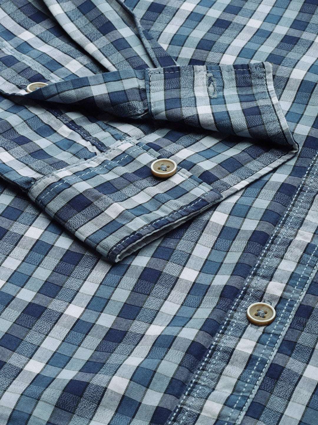 Shop Men Checked Shirt Online.