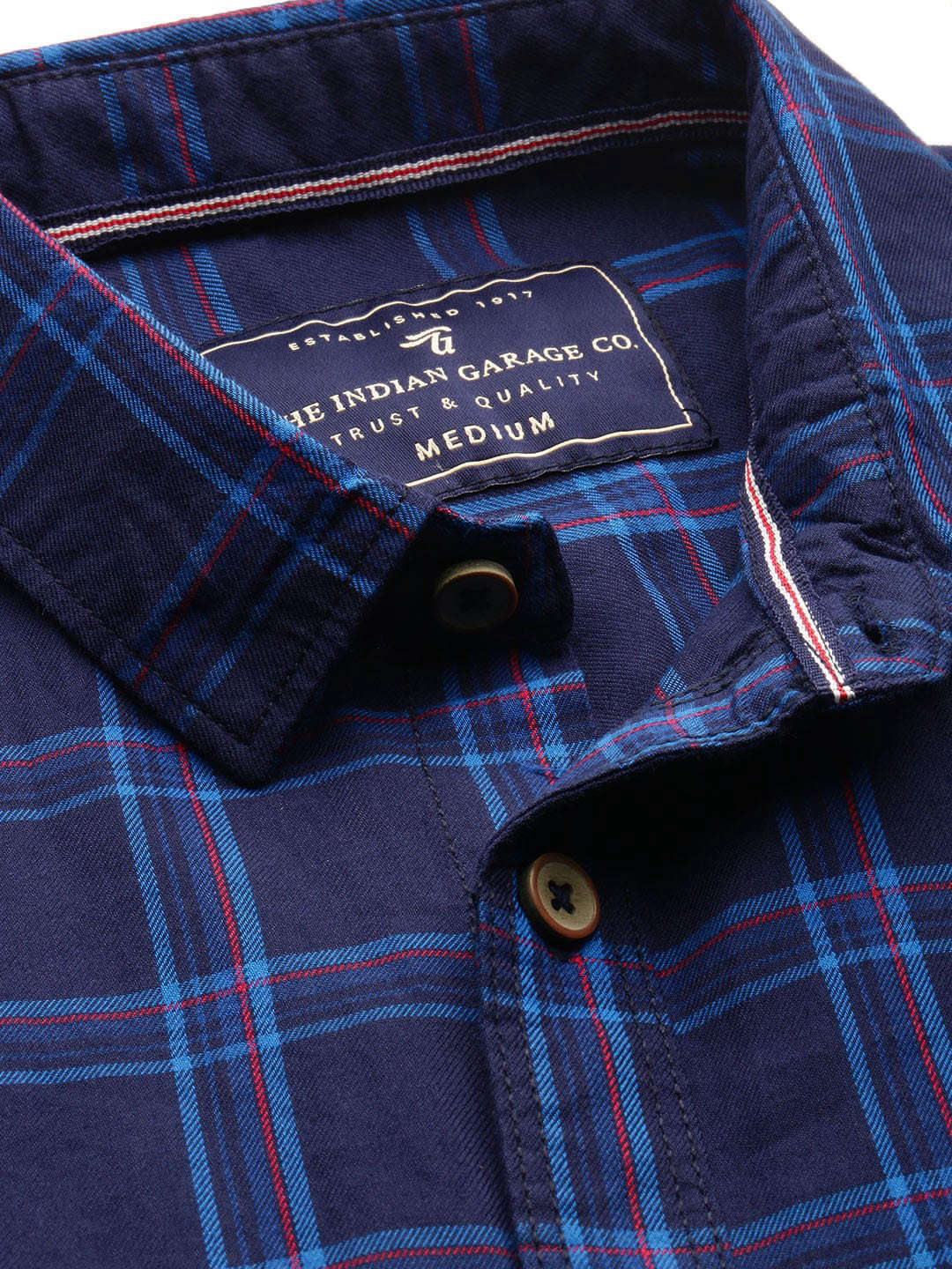 Shop Men Checked Shirt Online.