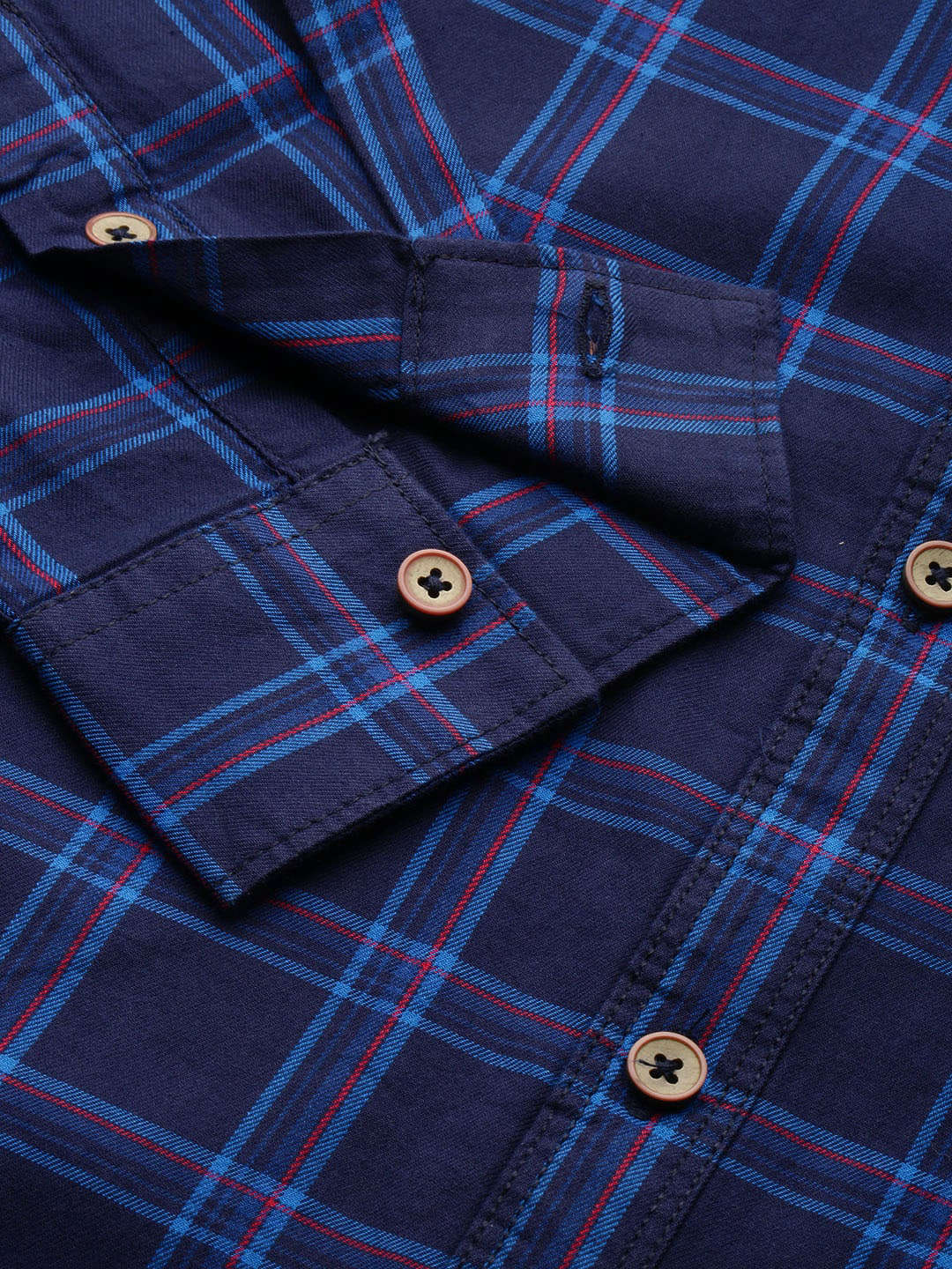 Shop Men Checked Shirt Online.