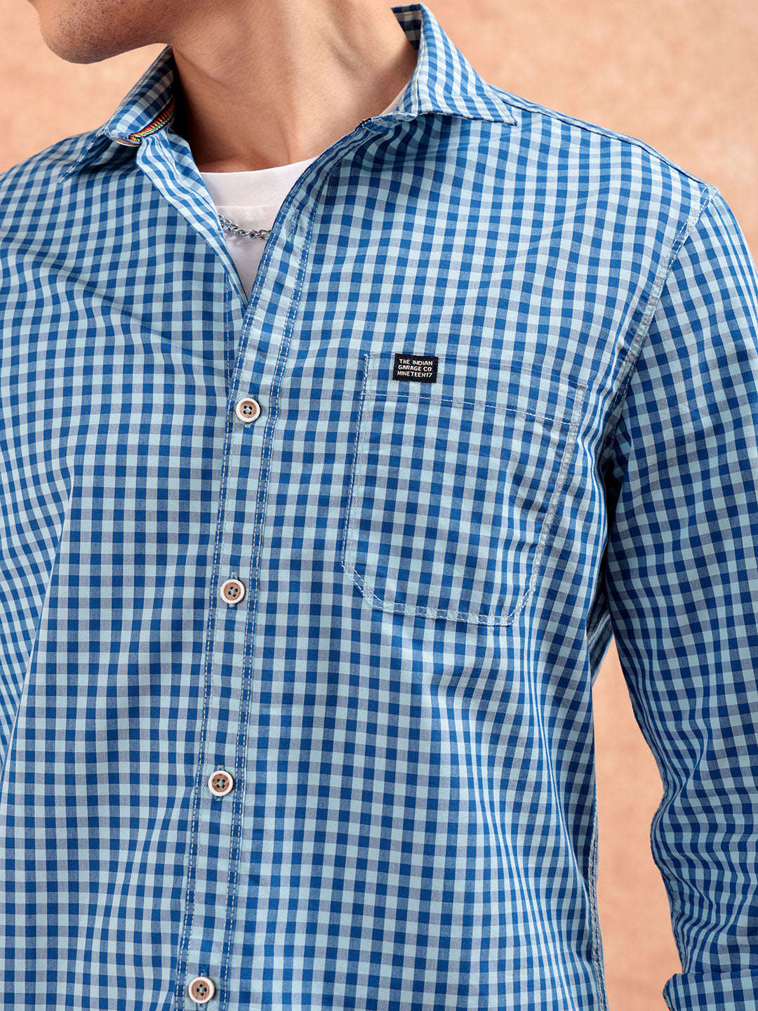 Shop Men Checks Shirt Online.