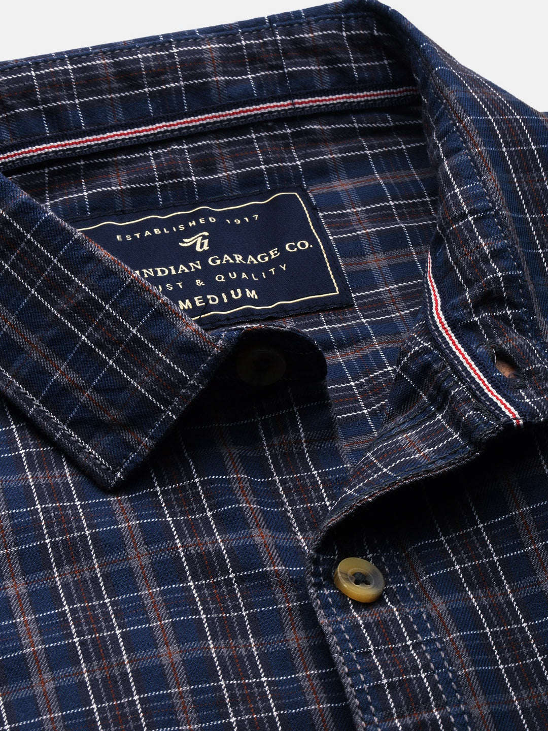 Shop Men Checked Shirt Online.