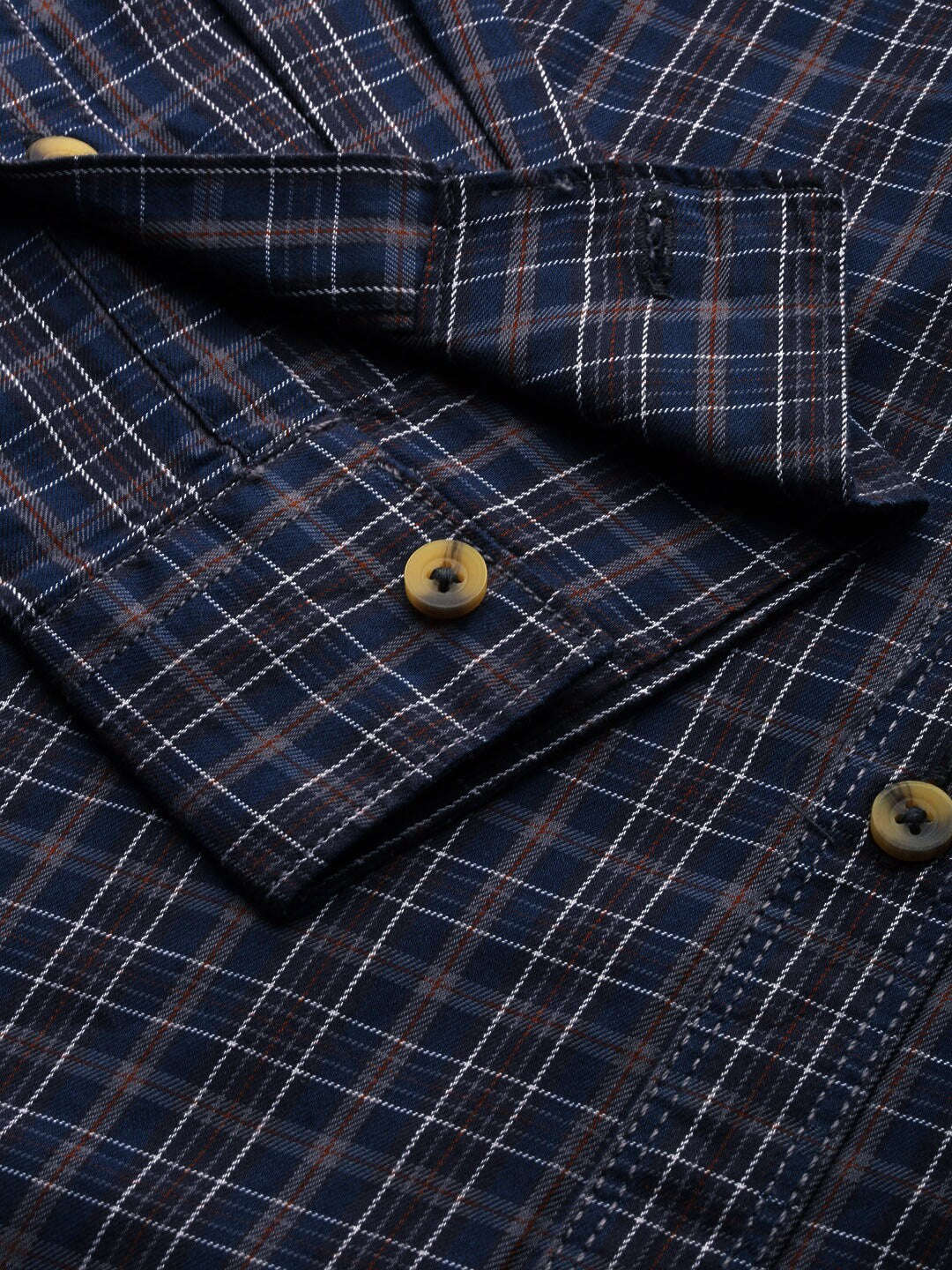 Shop Men Checked Shirt Online.