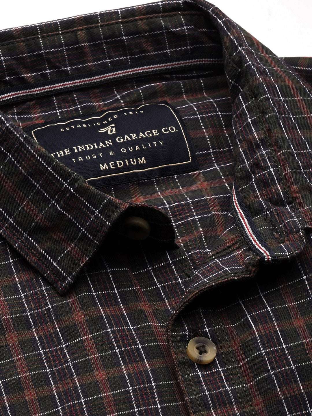 Shop Men Checks Shirt Online.