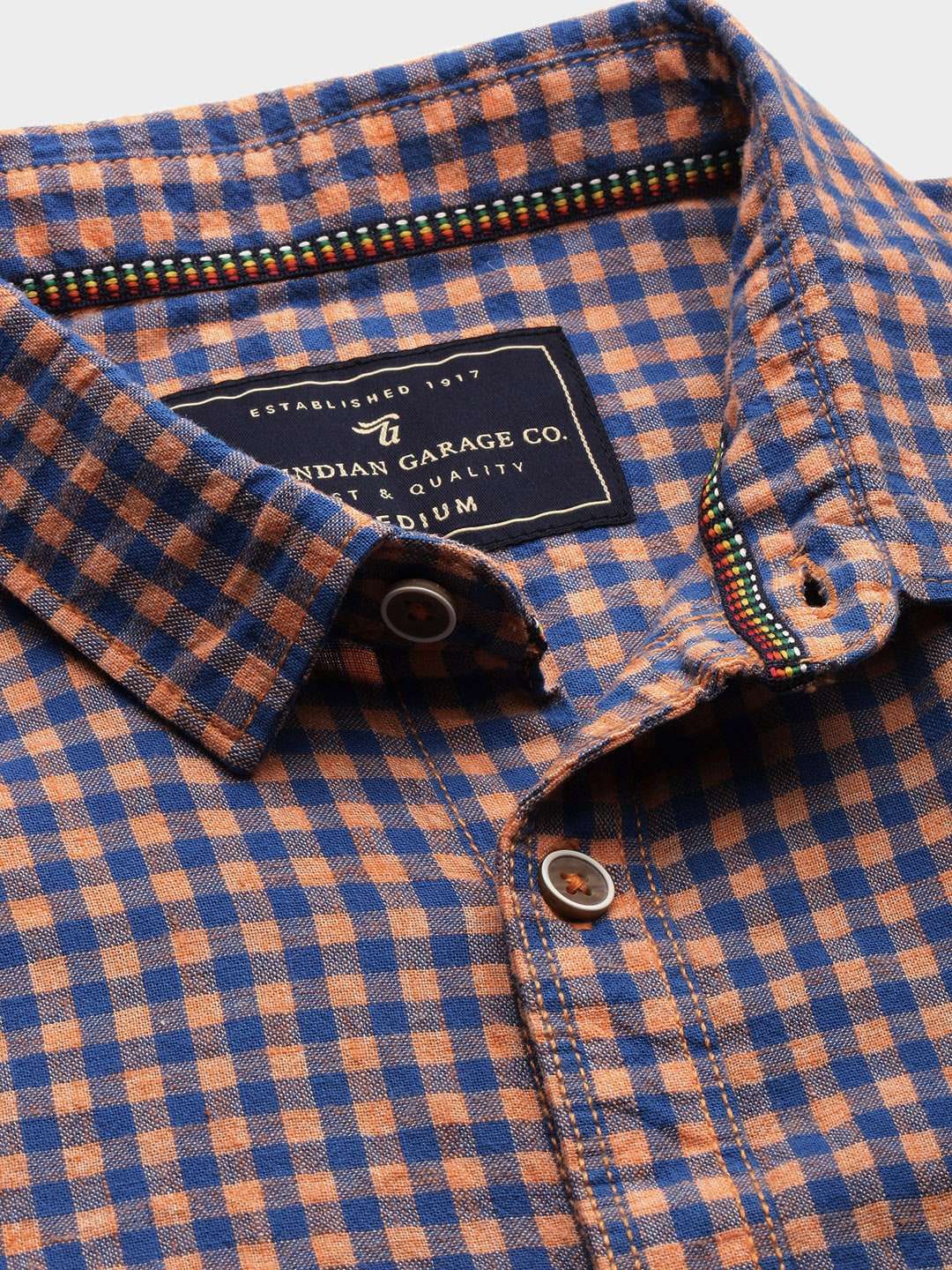 Shop Men Checked Shirt Online.