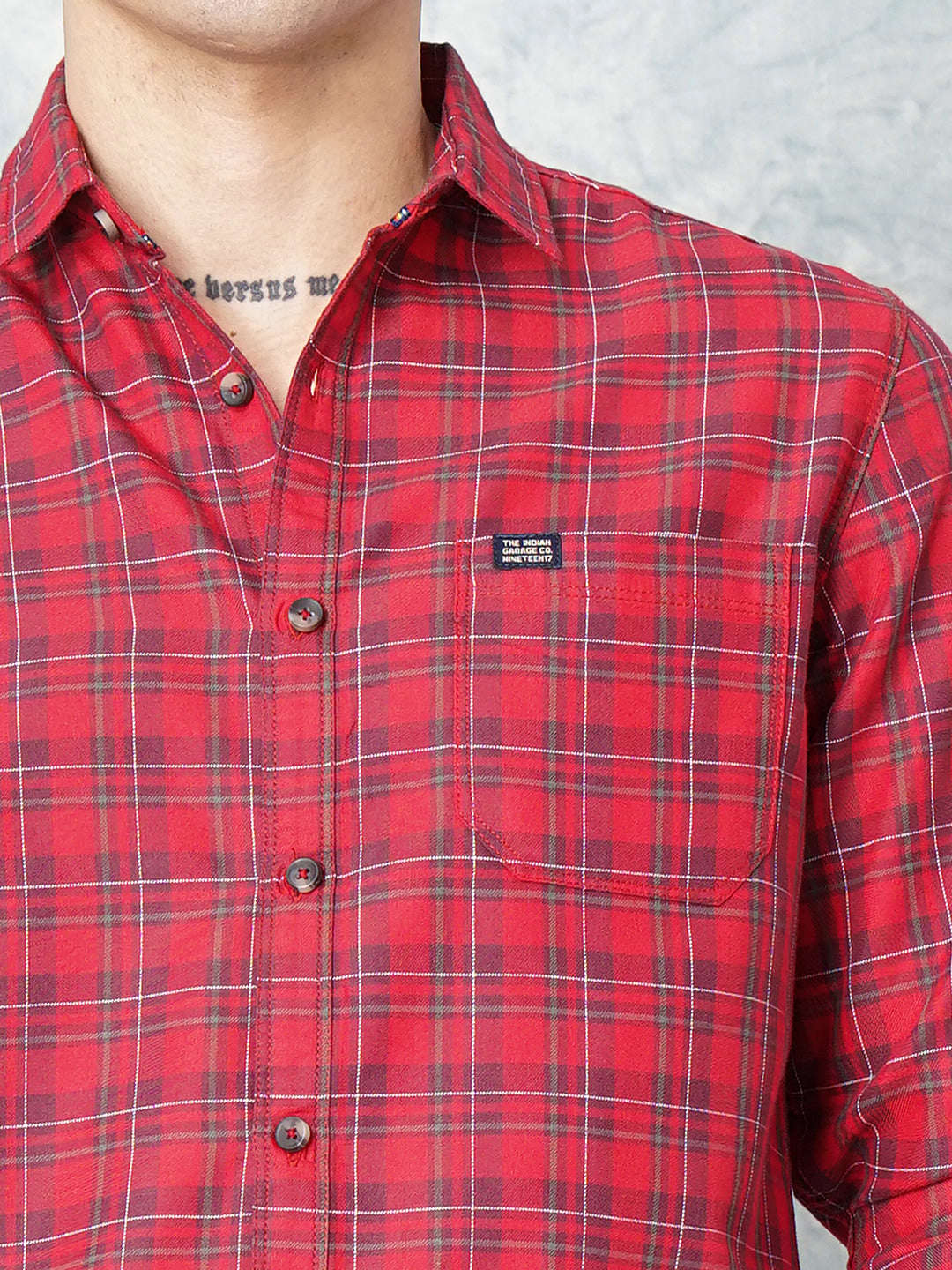 Shop Men Checks Shirt Online.