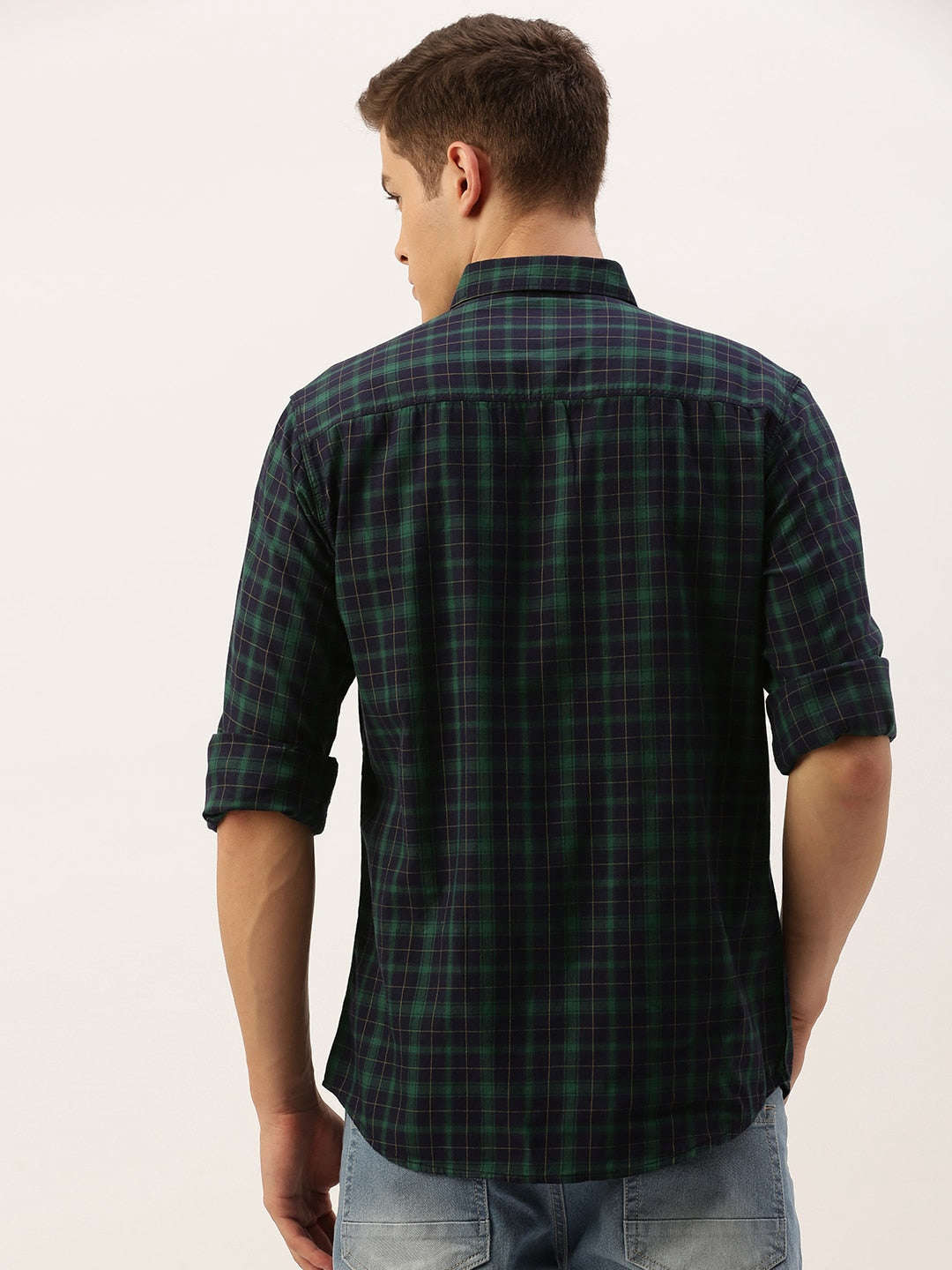 Shop Men Checks Shirt Online.