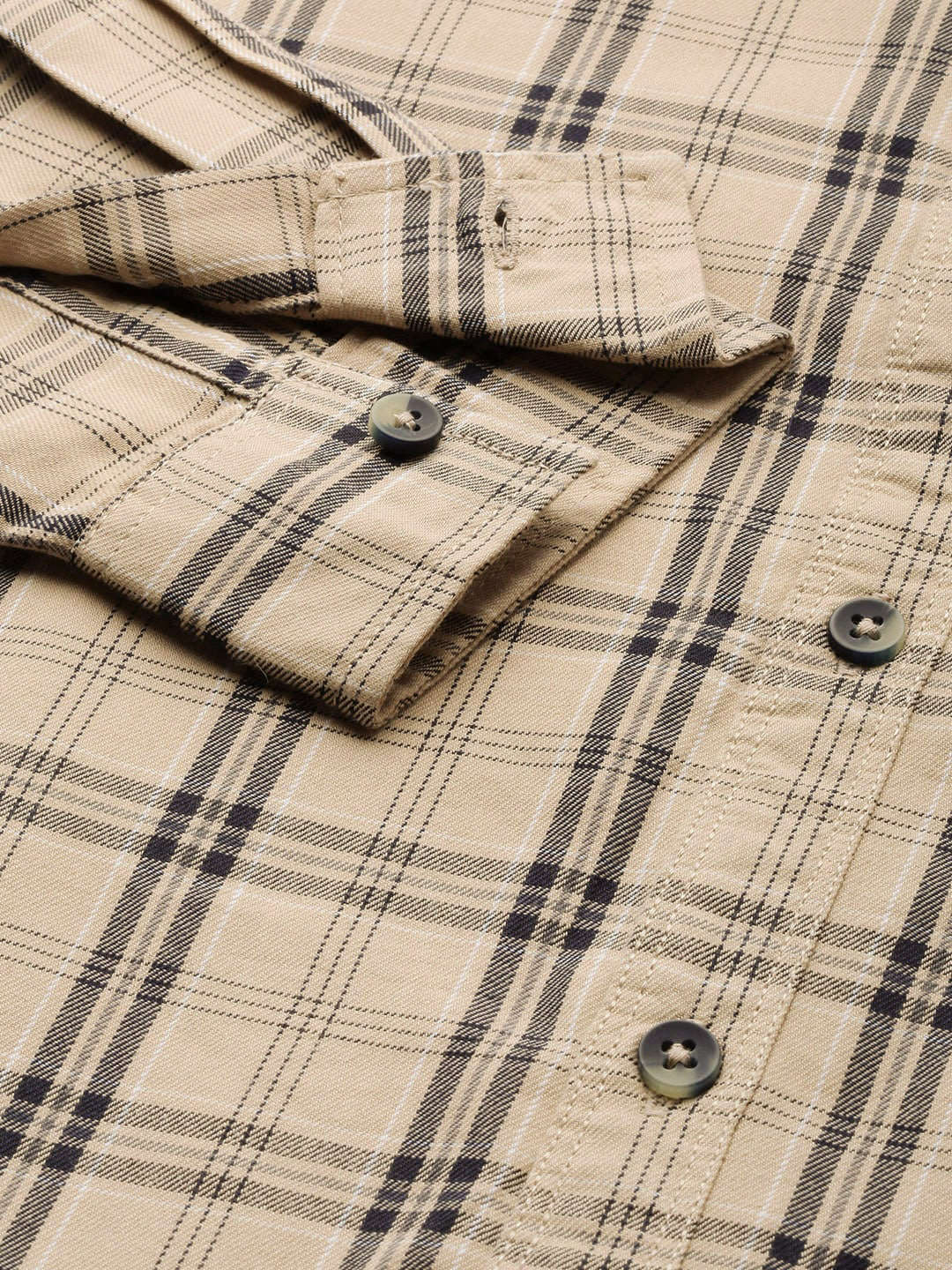 Shop Men Checked Shirt Online.