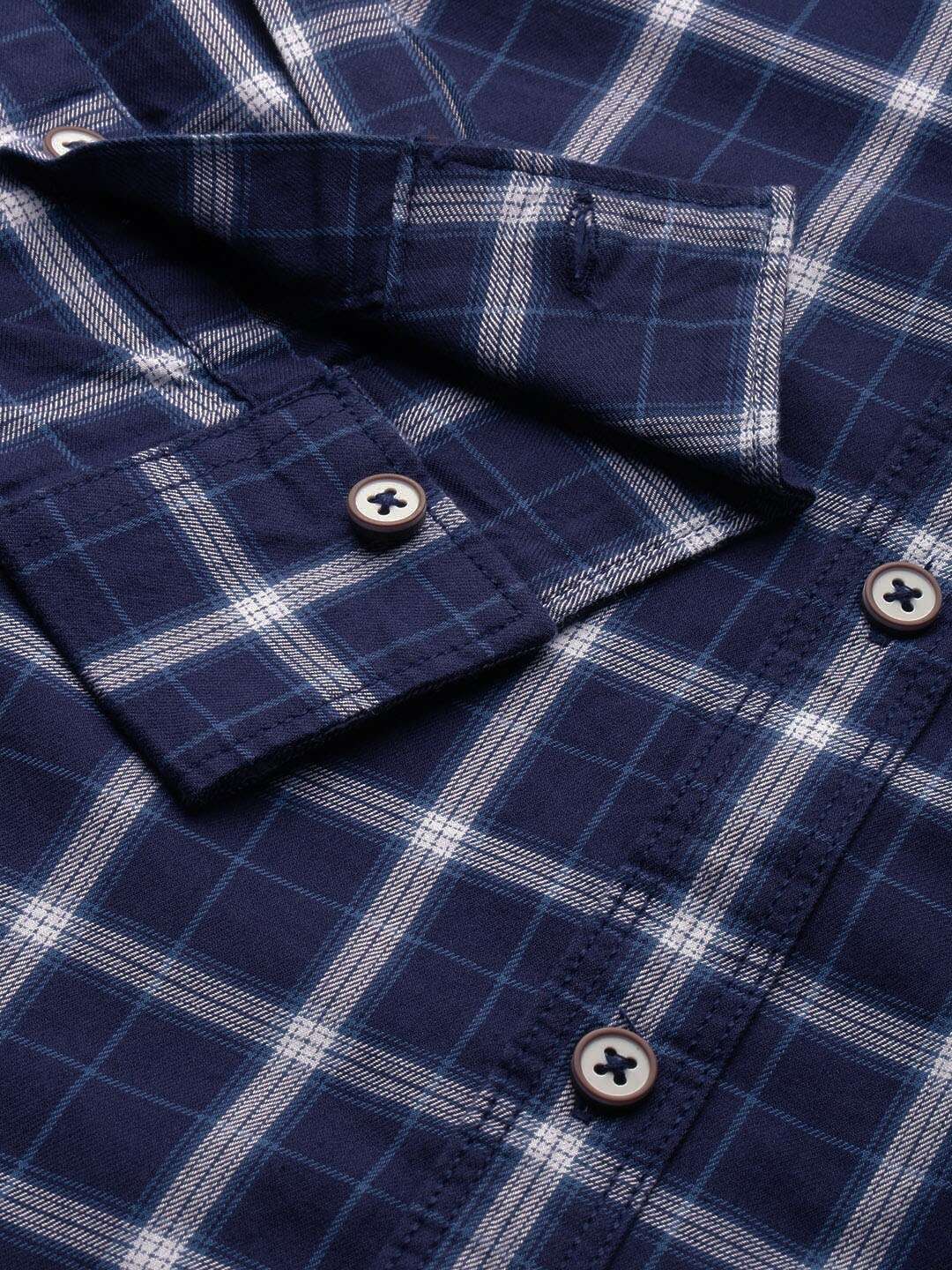 Shop Men Checked Shirt Online.