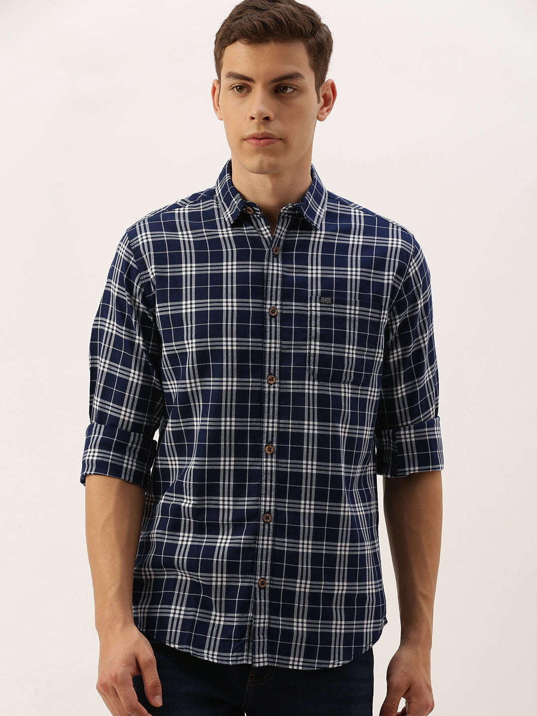 Shop Men Checks Shirt Online.