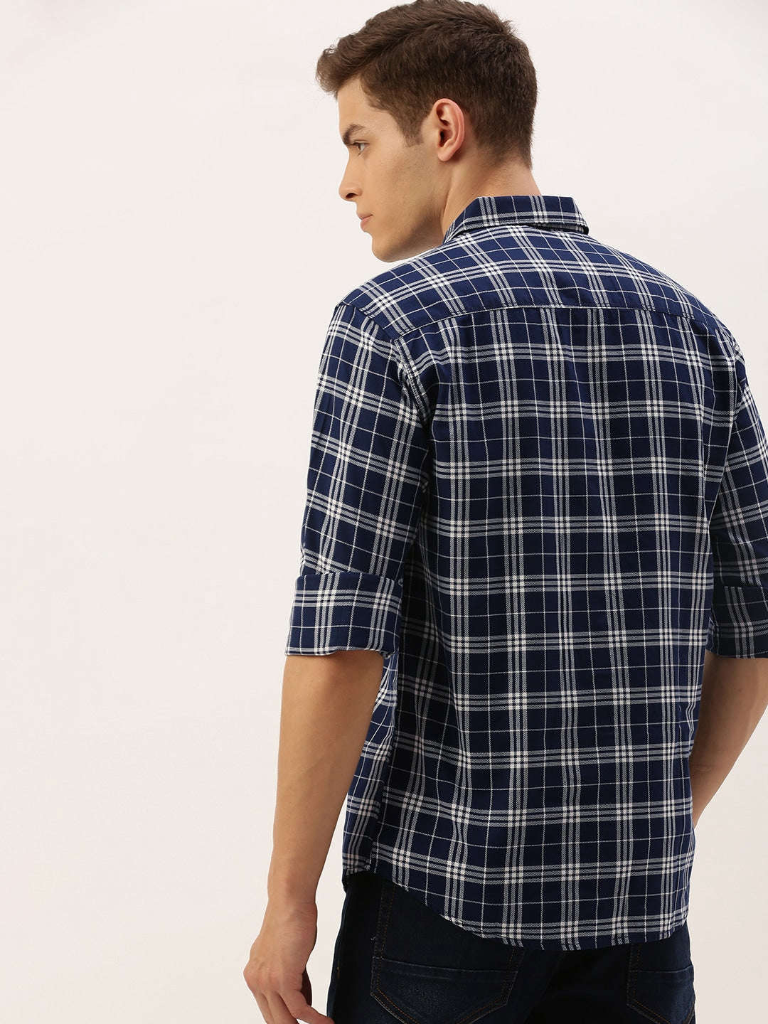 Shop Men Checks Shirt Online.