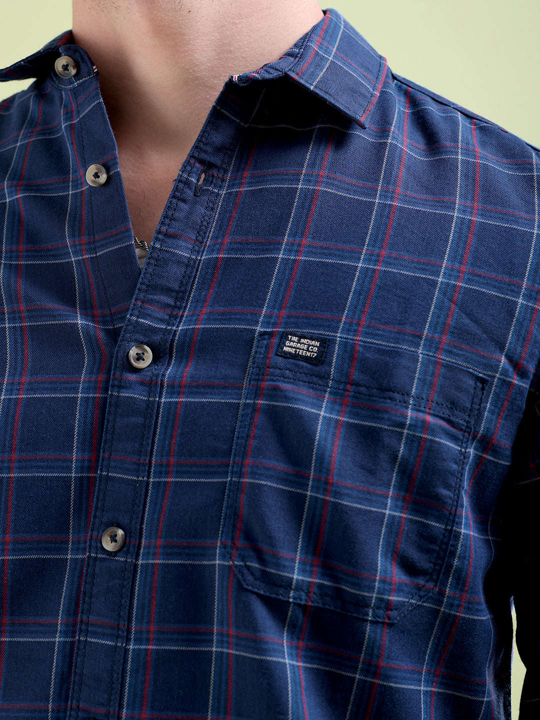 Shop Men Checks Shirt Online.