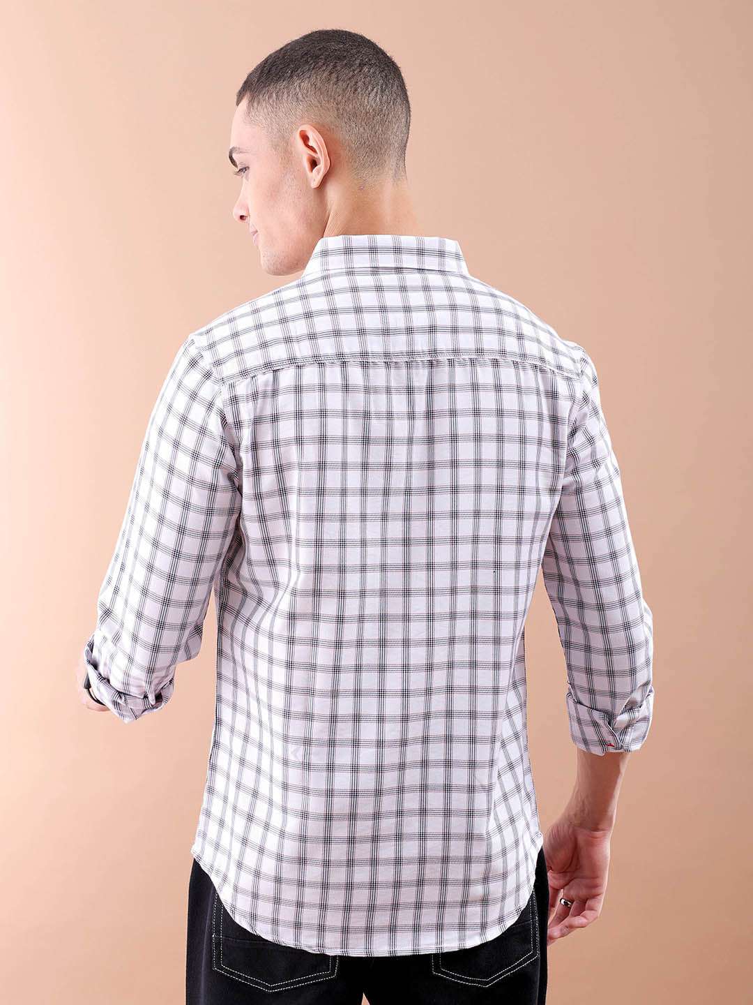 Shop Men Checks Shirt Online.