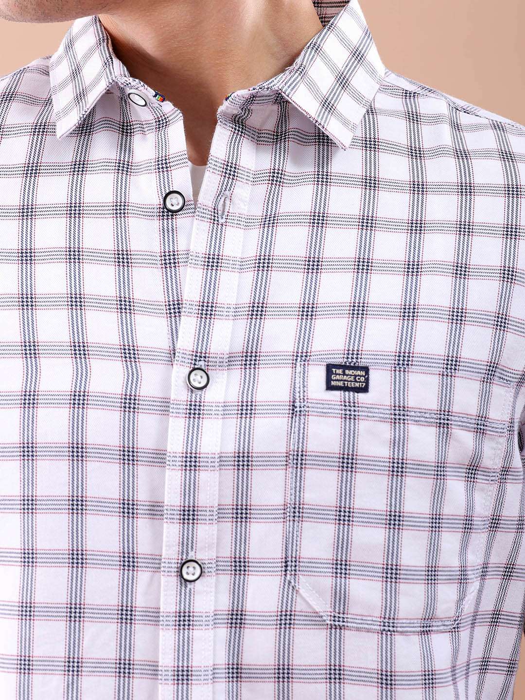 Shop Men Checks Shirt Online.