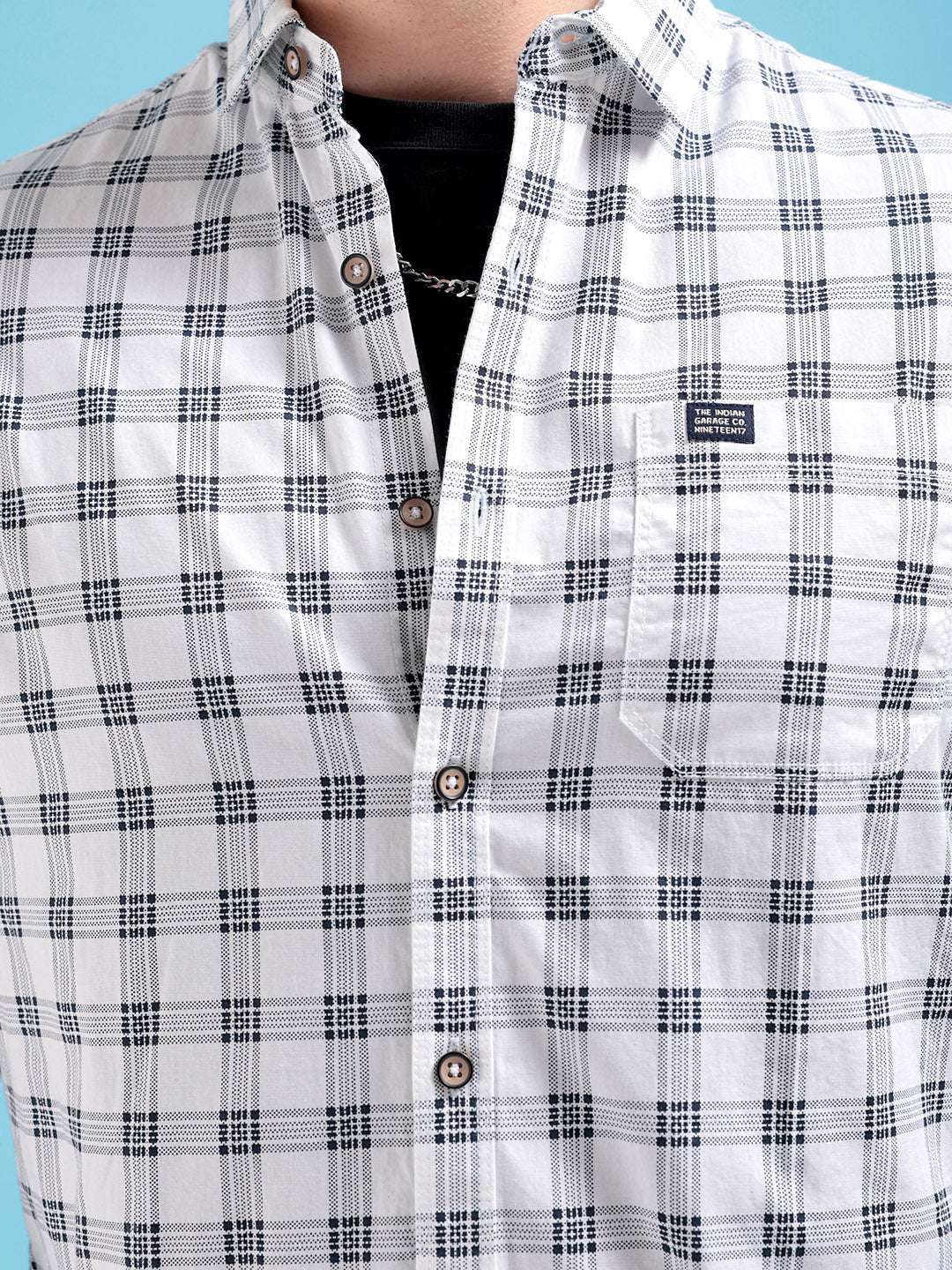 Shop Men Checks Shirt Online.