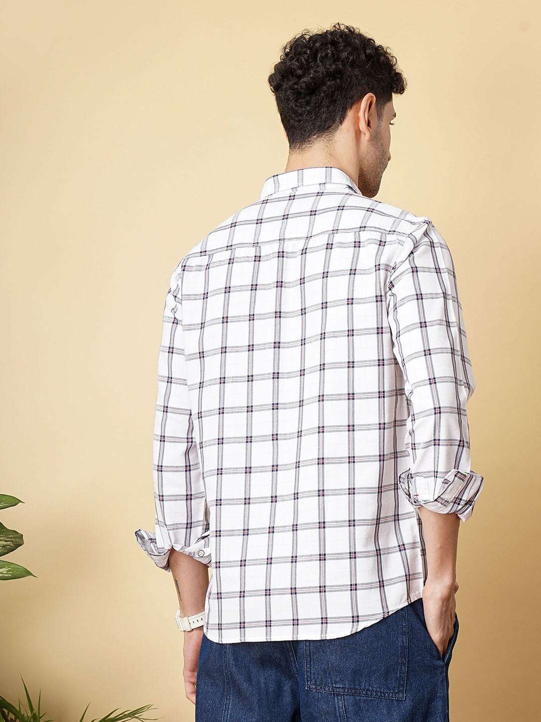 Shop Men Checks Shirt Online.