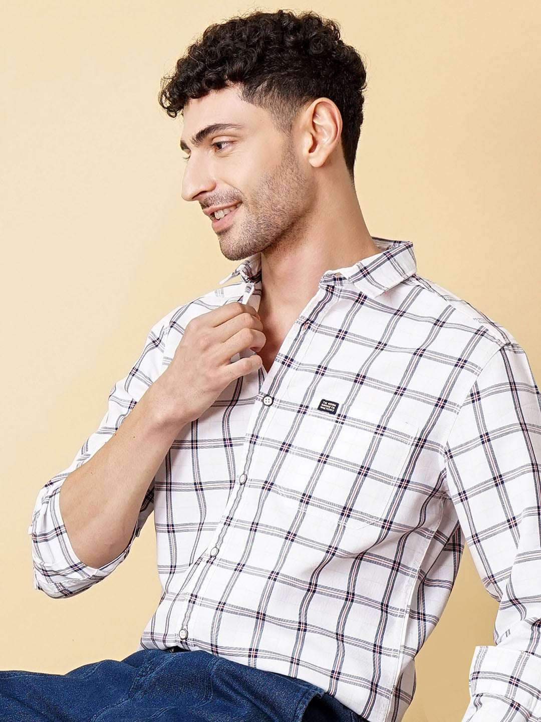 Shop Men Checks Shirt Online.