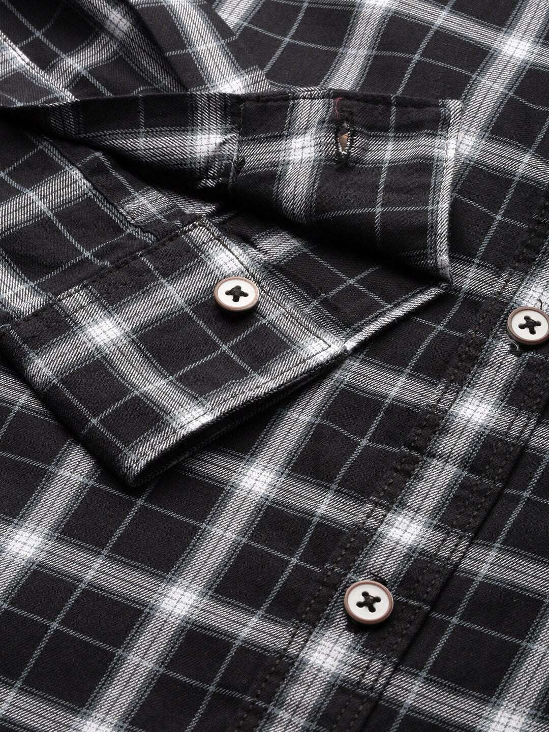 Shop Men Checked Shirt Online.