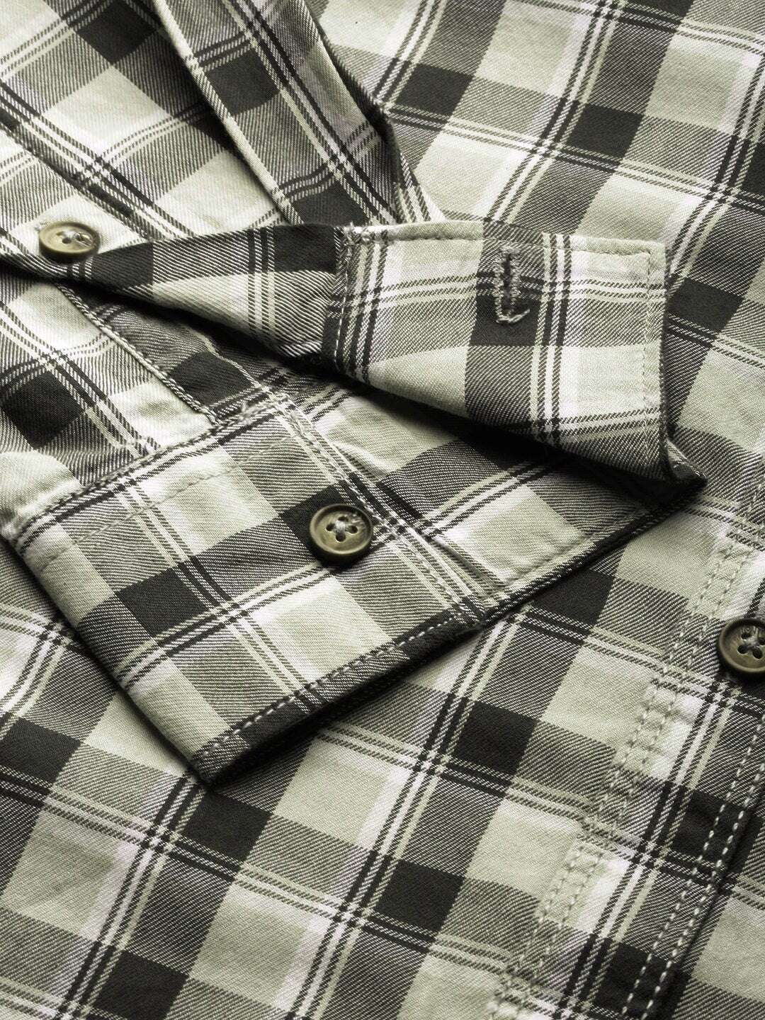 Shop Men Checked Shirt Online.