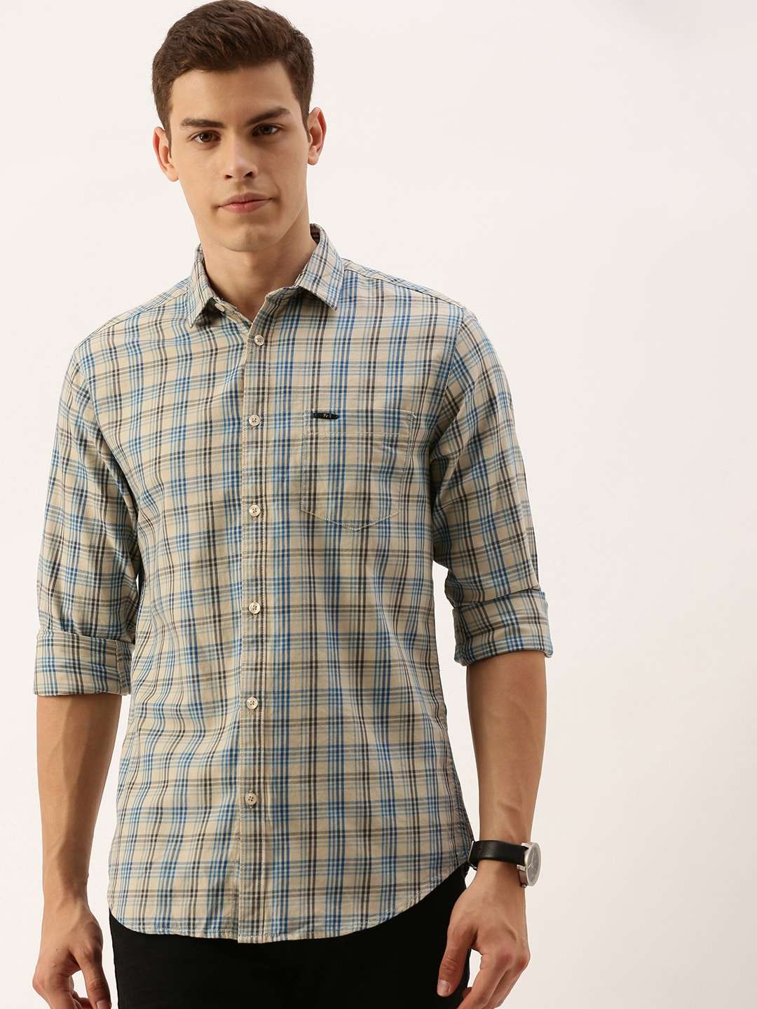 Shop Men Checks Shirt Online.